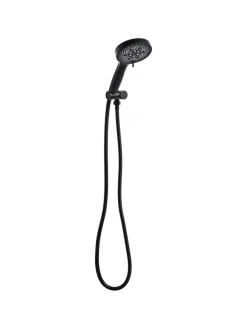 Beliani Badarmaturen<Wannenarmaturen ICHMA in Schwarz - (W) 12 x (H) 26 x (L) 7 cm