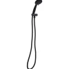 Beliani Badarmaturen<Wannenarmaturen MACAY in Schwarz - (W) 9 x (H) 23 x (L) 4 cm