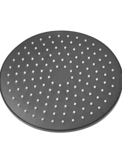 Beliani Badarmaturen<Wannenarmaturen PUYEHUE in Schwarz - (W) 24 x (H) 81 x (L) 30 cm