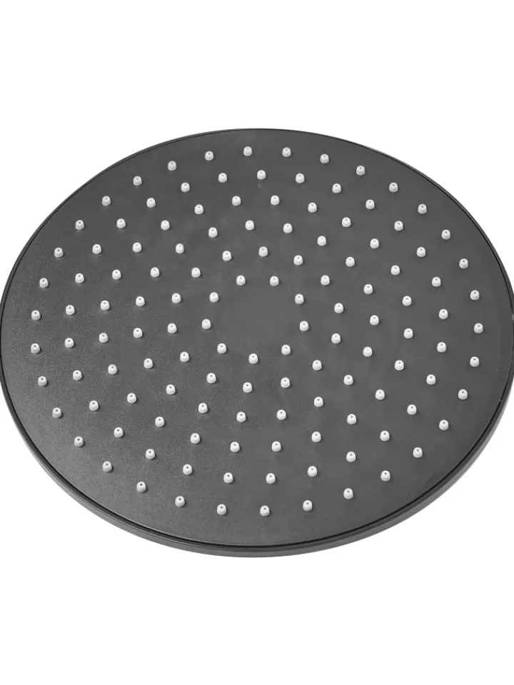 Beliani Badarmaturen<Wannenarmaturen PUYEHUE in Schwarz - (W) 24 x (H) 81 x (L) 30 cm
