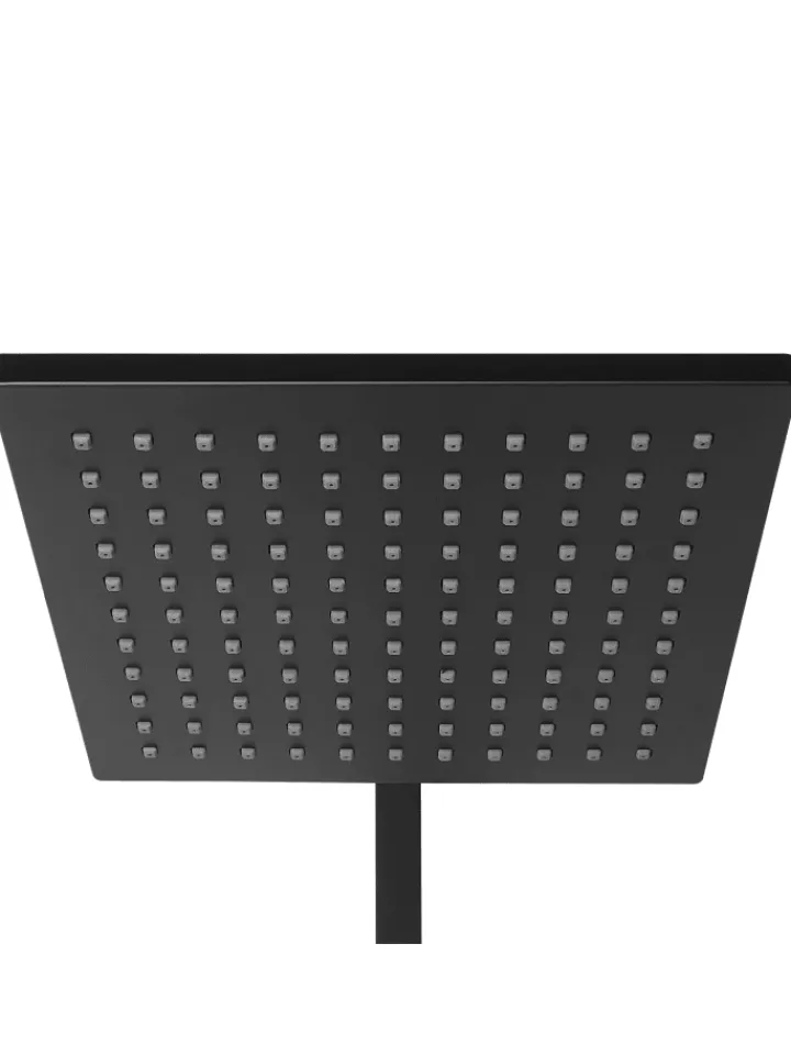 Beliani Badarmaturen<Wannenarmaturen TAGBO in Schwarz - (W) 18 x (H) 115 x (L) 52 cm
