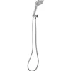 Beliani Badarmaturen<Wannenarmaturen TARMA in Silber - (W) 12 x (H) 25 x (L) 3 cm