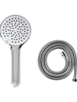 Beliani Badarmaturen<Wannenarmaturen TARMA in Silber - (W) 12 x (H) 25 x (L) 3 cm