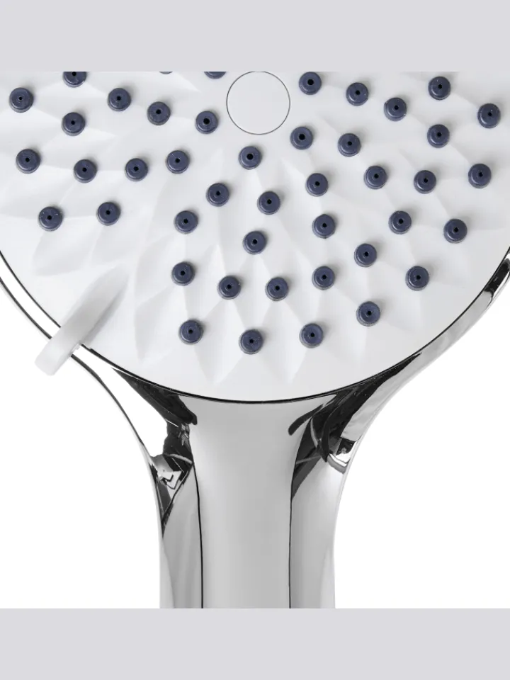 Beliani Badarmaturen<Wannenarmaturen TARMA in Silber - (W) 12 x (H) 25 x (L) 3 cm