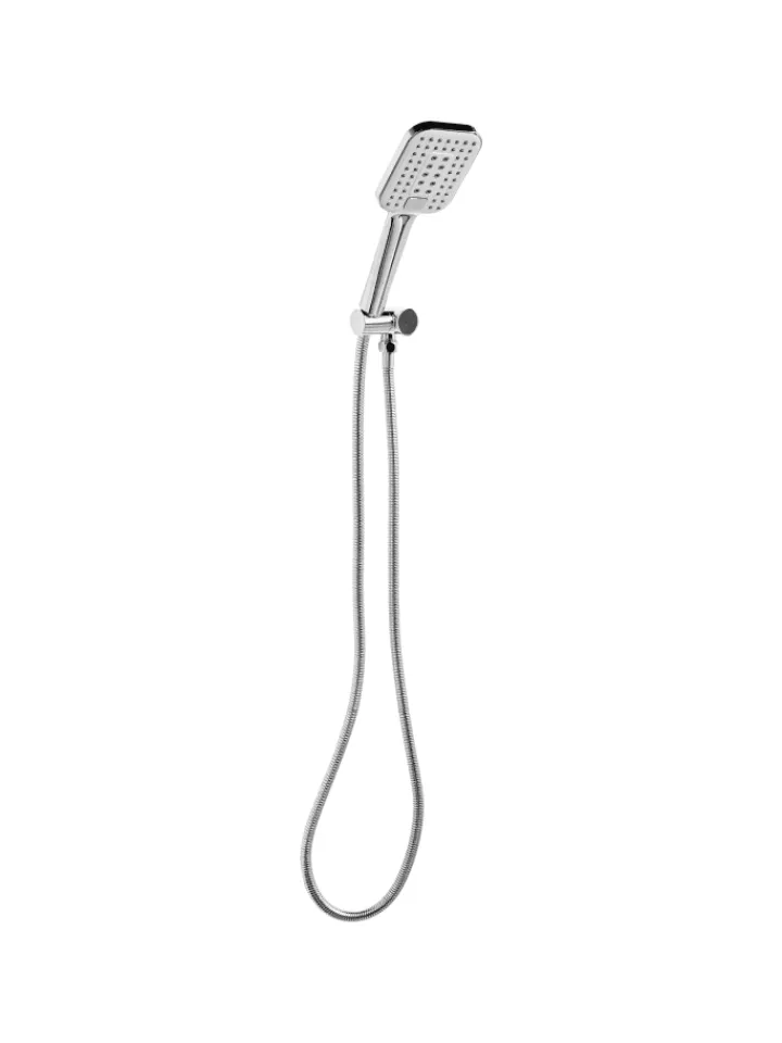 Beliani Badarmaturen<Wannenarmaturen TINGO in Silber - (W) 9 x (H) 26 x (L) 6 cm