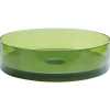 Beliani Badarmaturen<Waschbecken TOLOSA in Grün - (W) 36 x (H) 10 x (L) 36 cm