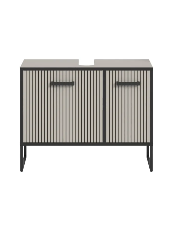 xonox.home Badmöbel|Badezimmermöbel<Waschbeckenunterschrank (B/H/T: 80x63x36 cm) in Kaschmir