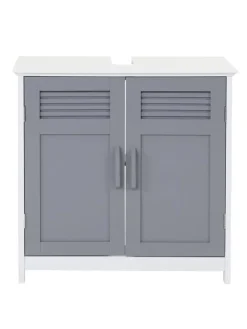 MCW Badmöbel<Waschbeckenunterschrank A85, Grau