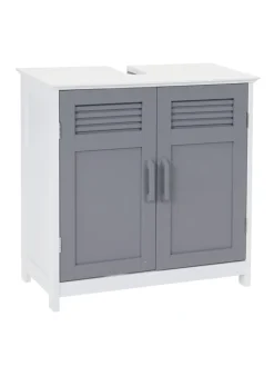 MCW Badmöbel<Waschbeckenunterschrank A85, Grau