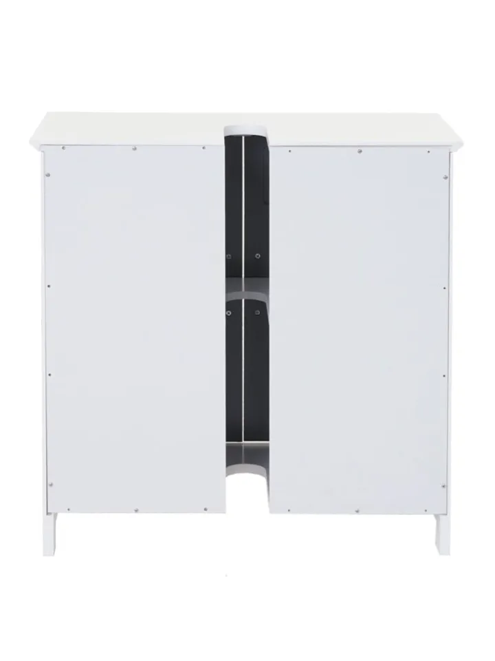 MCW Badmöbel<Waschbeckenunterschrank A85, Grau