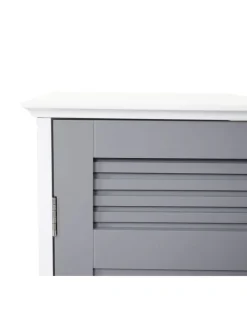 MCW Badmöbel<Waschbeckenunterschrank A85, Grau