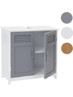 MCW Badmöbel<Waschbeckenunterschrank A85, Grau