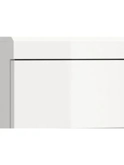 xonox.home Badmöbel|Badezimmermöbel<Waschbeckenunterschrank in weiß/weiß hochglanz - (B) 60 x (H) 56 x (T) 37