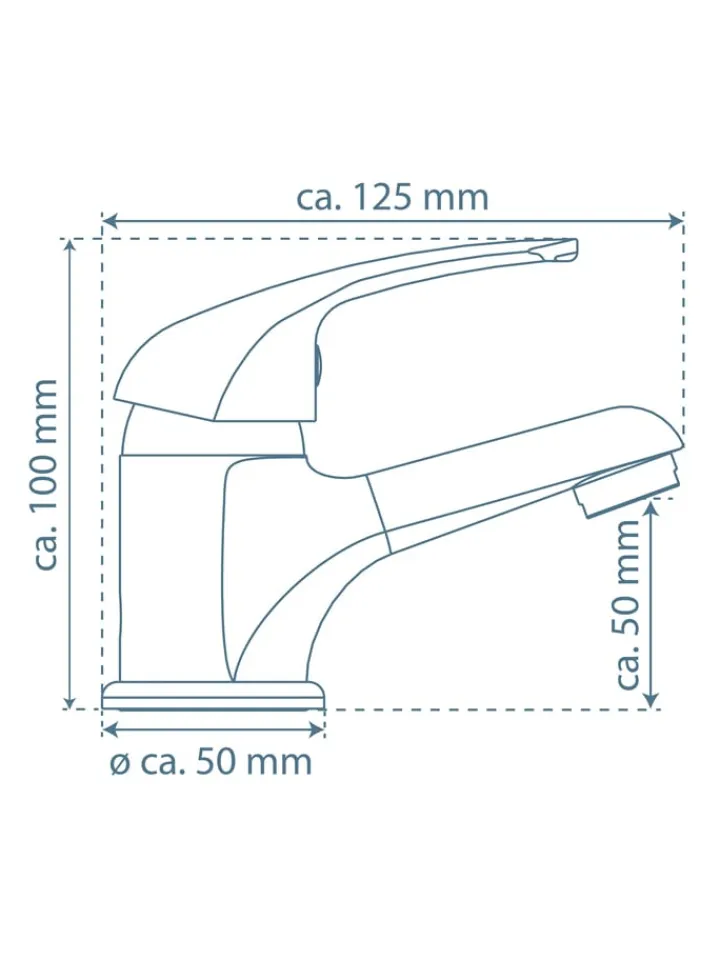 Schütte Badarmaturen<Waschtischarmatur "Athos Plus" in Chrom