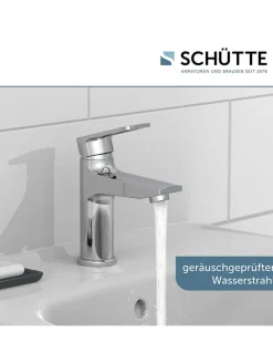 Schütte Badarmaturen<Waschtischarmatur "Derby" in Chrom