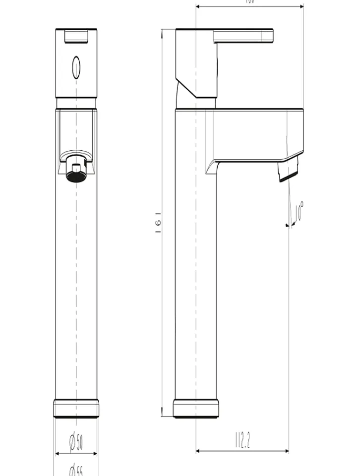 Schütte Badarmaturen<Waschtischarmatur "Elephant" in Kupfer