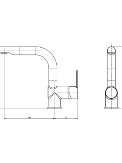 Schütte Badarmaturen<Waschtischarmatur "London" in Chrom
