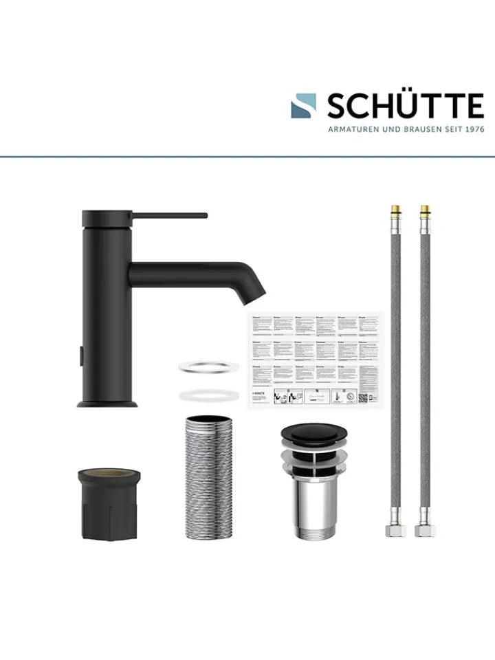 Schütte Badarmaturen<Waschtischarmatur "Los Angeles" in Schwarz