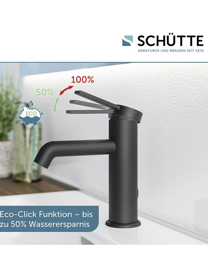 Schütte Badarmaturen<Waschtischarmatur "Los Angeles" in Schwarz