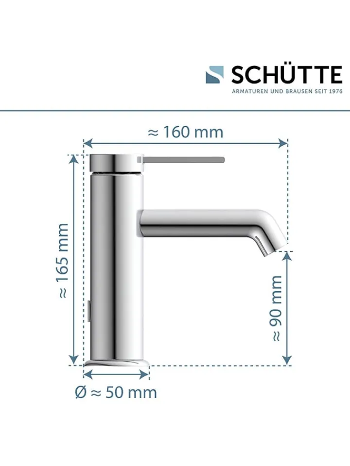 Schütte Badarmaturen<Waschtischarmatur "Los Angeles" in Chrom