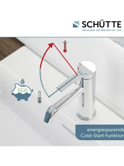 Schütte Badarmaturen<Waschtischarmatur "Los Angeles" in Chrom