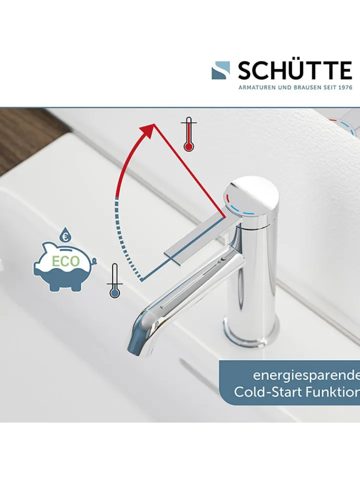 Schütte Badarmaturen<Waschtischarmatur "Los Angeles" in Chrom