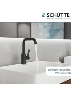 Schütte Badarmaturen<Waschtischarmatur "Los Angeles" in Schwarz