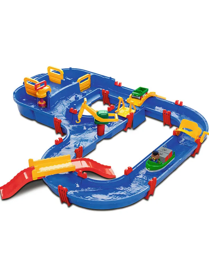 Aquaplay Gartenspielzeug<Wasserbahn " MegaBridge " in Blau - ab 3 Jahren