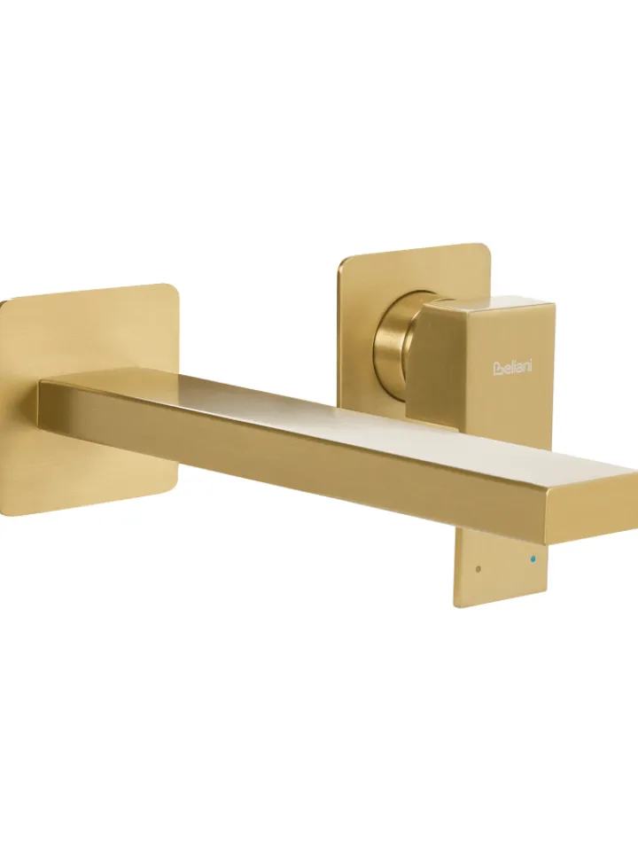 Beliani Badarmaturen<Wasserhähne ANTOFAGASTA in Gold - (W) 6 x (H) 10 x (L) 20 cm