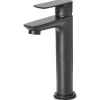 Beliani Badarmaturen<Wasserhähne CHIMBOTE in Schwarz - (W) 4 x (H) 21 x (L) 13 cm