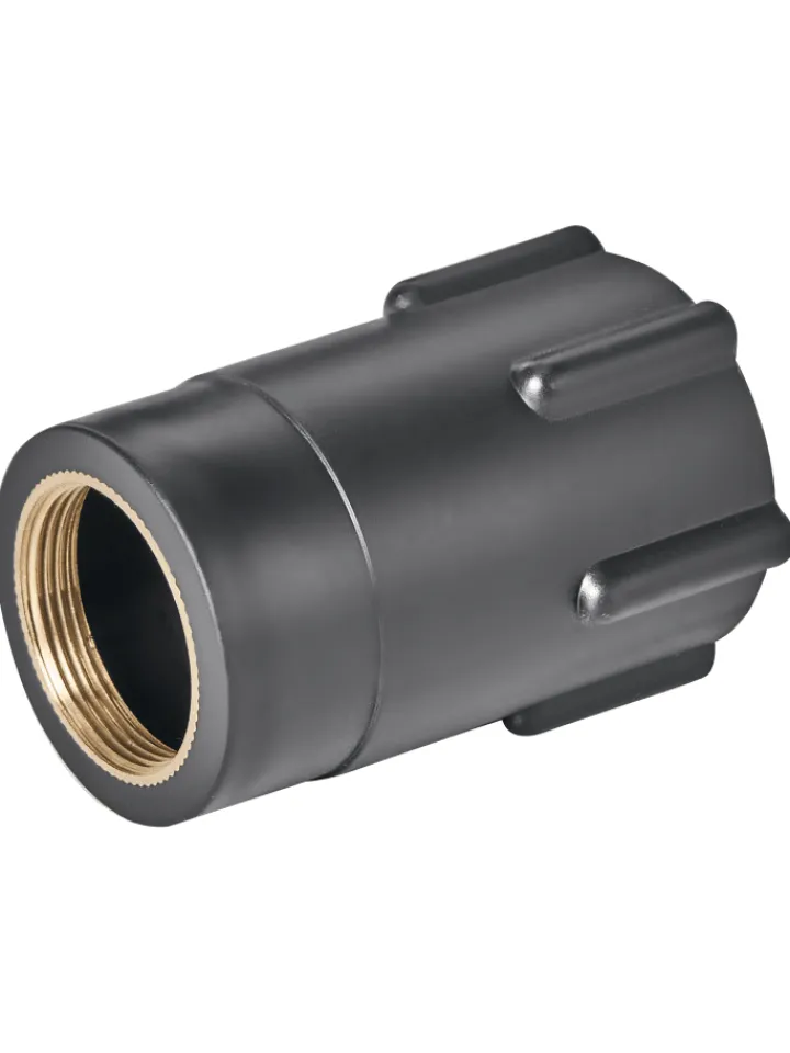 Beliani Badarmaturen<Wasserhähne CHIMBOTE in Schwarz - (W) 4 x (H) 21 x (L) 13 cm