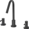 Beliani Badarmaturen<Wasserhähne KALAMBO in Schwarz - (W) 5.5 x (H) 27 x (L) 13 cm