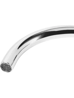Beliani Badarmaturen<Wasserhähne PILCOMAYO in Silber - (W) 4 x (H) 24 x (L) 21 cm