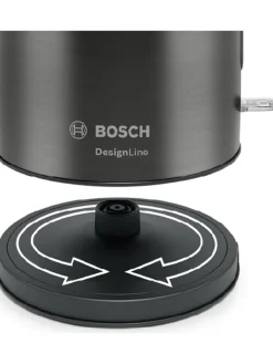 Bosch Kleingeräte Küchenelektronik<Wasserkocher "DesignLine" in Anthrazit - 1,7 l