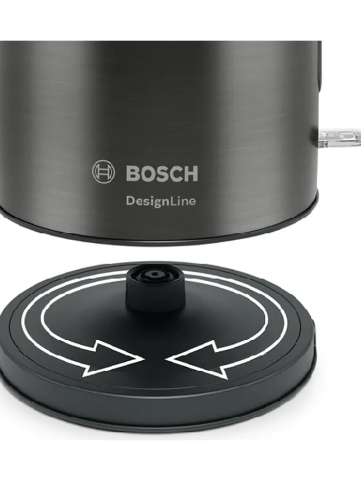 Bosch Kleingeräte Küchenelektronik<Wasserkocher "DesignLine" in Anthrazit - 1,7 l