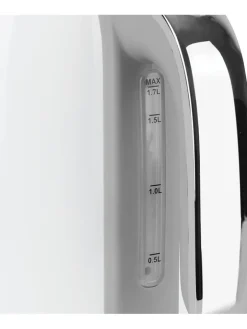 Brandt Küchenelektronik<Wasserkocher in Weiß/ Silber - 1,7 l