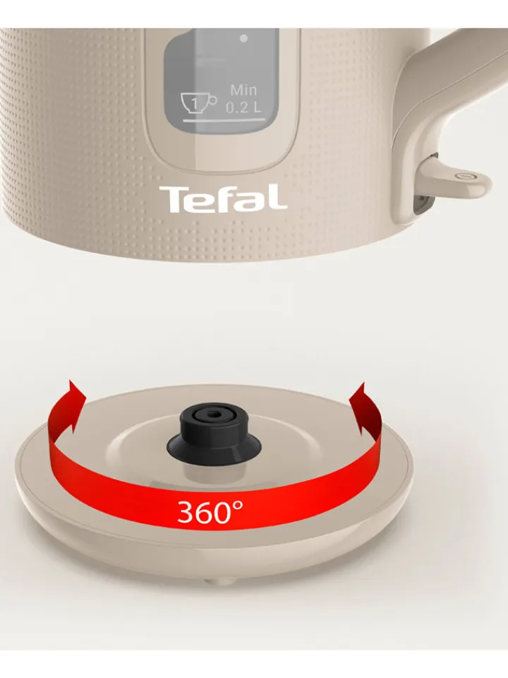 Tefal Küchenelektronik<Wasserkocher "Morning" in Beige - 1,7 l