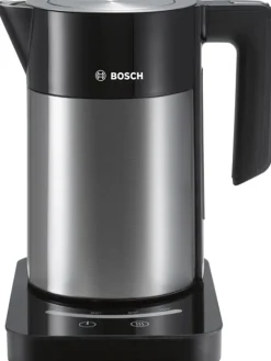 Bosch Kleingeräte Küchenelektronik<Wasserkocher "Sliding Base" in Schwarz/ Silber - 1,7 l
