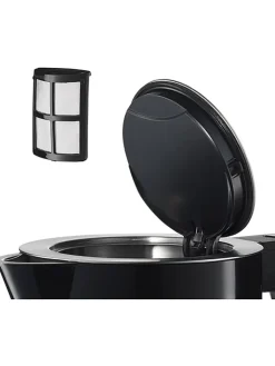 Bosch Kleingeräte Küchenelektronik<Wasserkocher "Sliding Base" in Schwarz/ Silber - 1,7 l