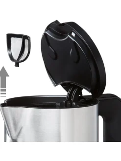 Bosch Kleingeräte Küchenelektronik<Wasserkocher "Styline" in Schwarz/ Silber - 1,5 l
