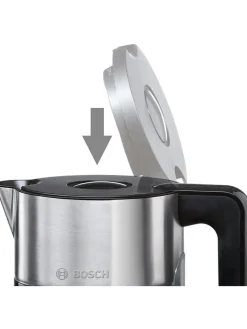 Bosch Kleingeräte Küchenelektronik<Wasserkocher "Styline" in Schwarz/ Silber - 1,5 l