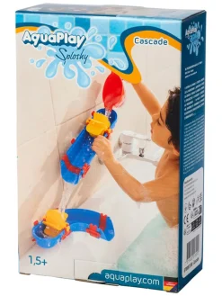BIG Gartenspielzeug<Wasserspielzeug ''AquaPlay Sploshy Cascade'' in Blau - ab 18 Monaten