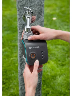 Gardena Gartendekoration<Water-Control in Schwarz