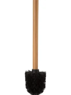WellHome Badaccessoires<WC-Bürstenhalter in Schwarz - (B)11,7 x (H)38 x (T)11,7 cm