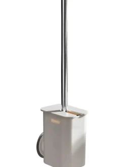 heine home Badaccessoires<WC-Garnitur ''Flex'' in Weiß - (B)8 x (H)43 x (T)11 cm