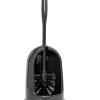 Wenko Badaccessoires<WC-Garnitur "Standard" in Schwarz - (H)40 cm