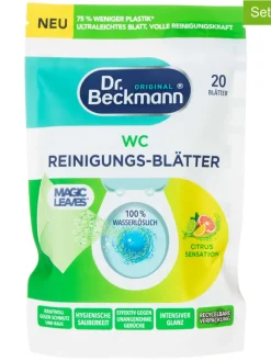 Dr. Beckmann Putz- & Waschutensilien<WC-Reinigungsblätter "Citrus", je 20 Stück