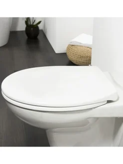 Tiger Badaccessoires<WC-Sitz mit Kindersitz "Tulsa" in Weiß - (L)45 x (B)37 cm