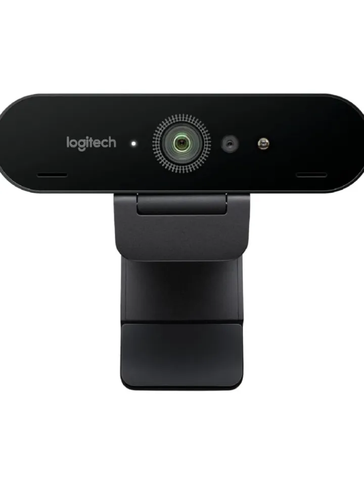 Logitech Foto & Video<Webcam BRIO Kristallklare Videokonferenzen in 4K mit intelligenter in Schwarz