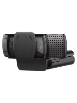 Logitech Foto & Video<Webcam Pro Full HD 1080p - Glasobjektiv mit 78° Sichtfeld in Schwarz